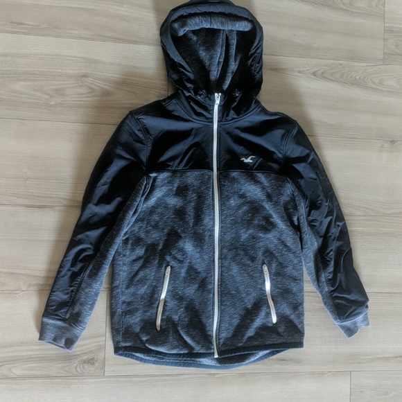 Hollister Jackets & Blazers - Hollister navy blue jacket size small.